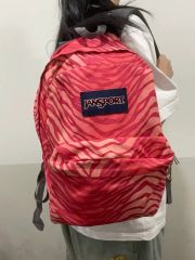 JANSPORT リバーシブル リュック レオパード ドット - メルカリ