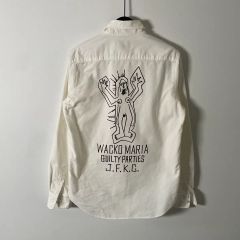 WACKO MARIA TWOTONE 50'SOPEN COLLARSHIRT - メルカリ