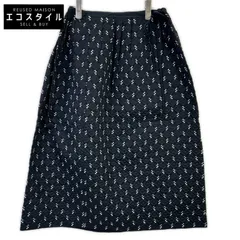 DRAWER　ドゥロワー　ブラック マトラッセ パフィージャガード スカート　36のサムネイル
