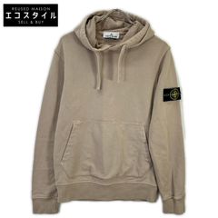 未使用】ストーンアイランド プルオーバー パーカー ベージュ サイズL