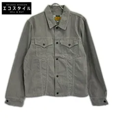 LEVI‘S　リーバイス　ピケジャケット  トルコ製 グレー　Lのサムネイル