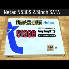 Netac N530S 2.5インチ SATA クローン SSD 512 GB - メルカリ