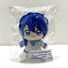 中古】A賞 KAITO おすわりぬいぐるみ 「キャラ福くじ ピアプロ