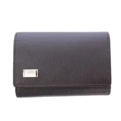 ダンヒル dunhill 6連キーケース 三つ折り コンパクト ロゴ ワンポイント レザー 黒 ブラック FP5020E /BBのサムネイル