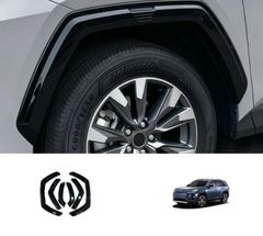 新品 トヨタ純正 RAV4 50系 PHV ブラック フェンダー モール ラブ4