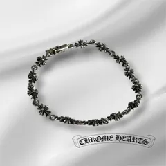 CHROME HEARTS クロムハーツ タイニーE CHプラス 13リンク ブレスレット アクセサリー シルバー 925 ★美品★のサムネイル