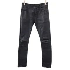 DRKSHDW by Rick Owens ダークシャドウバイリックオウエンス 18AW DETROIT CUT  コーティングデニムパンツ DU18F7350-SBW ブラック 30のサムネイル