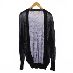 ヘリル HERILL 25SS Linen WG Cardigan カーディガン 長袖 リネン F 黒 25-080-HL-8201-10 /BMのサムネイル