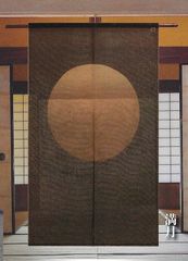 のれん 芭蕉織 万葉舎 88cm×150cm - メルカリ