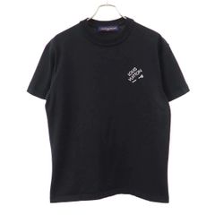 美品✨ルイヴィトン 半袖 Tシャツ スプレーチェーン プリント 黒 XXL 