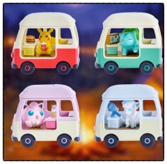 ○商品説明必読○ポケモン キャンピングカーキーホルダー 30周年 全4