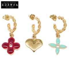 ルイヴィトン フラワー ピアス 3点セット ゴールド - メルカリ