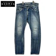 DENHAM　デンハム　ブルー GRADE SLIM ボタンフライ デニムパンツ　W36 L33のサムネイル