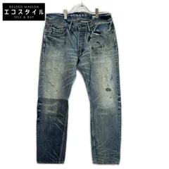 DENHAM　デンハム　ブルー DM06010JGV GRADE SLIM JGV セルビッジデニムパンツ　W36 L32のサムネイル