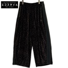 needles 直営店 レオパード H.D ヒザデル トラックパンツ ベロア S