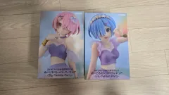 未開封 まとめ リーゼロ Re:ゼロから始める異世界生活 レム/ラム Twinkle Party フィギュア