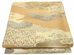 平和屋着物▽越後片貝 紺仁謹製 紺仁手織紬 単衣 草木正藍染 変わり 