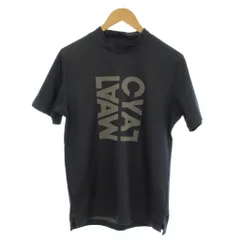 キャロウェイ CALLAWAY Tシャツ カットソー M グレー ロゴプリント モックネック 半袖 /LP ■GY99のサムネイル