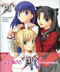 宙出版 Fate/stay night プレミアムファンブック(帯・付録付)