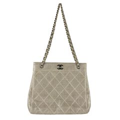 icenomamaさま専用☆美品！CHANEL ベージュ 編み込みバッ斜め掛け可 icenomamaさま専用☆美品！CHANEL ベージュ 編み込みバッ斜め掛け可