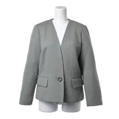 Christian Dior ヴィンテージ ウール ノーカラー ジャケットのサムネイル
