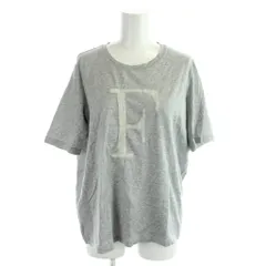 ファビアナフィリッピ FABIANA FILIPPI Tシャツ S グレー ロゴデザイン ラインストーン ラウンドネック 半袖 /APのサムネイル