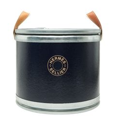 エルメス　サドルボックス　馬具缶　Lサイズ レア　ティファニーブルー エルメス サドルボックス 馬具缶 Lサイズ レア ティファニーブルー