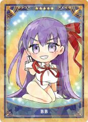 [중고] 캐릭터 카드 문 캔서/BB(수영복) [Fate/Grand Order Servant Art Chronicle - 최종 재임전 - 미니 최종 재림 서번트 컬렉션 카드 팩 B]