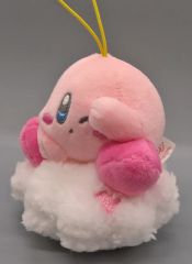 [중고] 봉제인형 마스코트·봉제인형 배지 커비(A/우토우토) 구름 침대의 마스코트 [별의 커비]