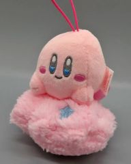 [중고] 봉제인형 마스코트 봉제인형 배지 커비(C/Nickory) 구름 침대 마스코트 [별의 커비]