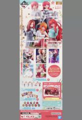 [중고] 포스터 판촉 A2 반재 포스터 (이중 접기) [이치 반 쿠지 오등분의 신부 ∽ ~ 다섯 개 허니문!!~]
