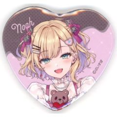 ぶいすぽっ！ 胡桃のあ ハート缶バッジ - メルカリ