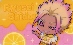 【中古】キャラカード 士道龍聖(ミニキャラ) 「TVアニメ『ブルーロック』×コラボカフェ本舗2026 トレーディングビジュアル硬質カード」