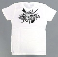 [중고] 티셔츠 로고 오리지널 티셔츠 화이트 L 사이즈 [몬스터 헌터 20 주년 기념 오케스트라 콘서트 ~오 사냥 음악 축제~]