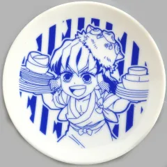 【中古】皿・ボウル 嘴平伊之助 豆皿 「鬼滅の刃 ポップアップショップ きめつ食堂」