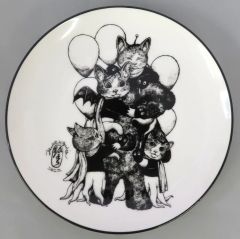 新品未使用 ヒグチユウコ展 CIRCUS ROUND PLATE 16cm - メルカリ