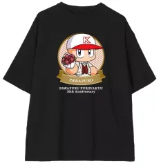 【中古】Tシャツ パワプロくん 30th Anniversary ver. BIGシルエットTシャツ ブラック ユニセックスLサイズ 「パワフルプロ野球」