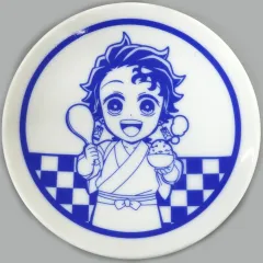 【中古】皿・ボウル 竈門炭治郎 豆皿 「鬼滅の刃 ポップアップショップ きめつ食堂」