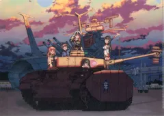 【中古】クリアファイル むらかわみちお描き下ろしイラスト A4クリアファイル 「宇宙戦艦ヤマト×ガールズ&パンツァーコラボ」 大洗あんこう祭2025 ガルパンミニミニホビーショーグッズのサムネイル