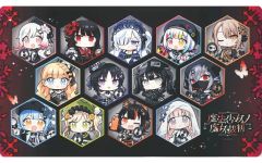 ラバーマット デスクマット プレイマット 魔法少女ノ魔女裁判 まのさば