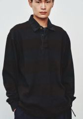 極美品】UNIVERSAL PRODUCTS Border L/S Polo - メルカリ