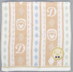 【中古】タオル・手ぬぐい ダッフィー(ギフトシリーズ) ミニタオル 「Duffy and Friends-ダッフィー＆フレンズ-」 東京ディズニーシー限定