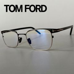 トムフォード メガネ TOM FORD クリア グレー 灰 ボストン 眼鏡 メンズ