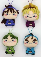 【中古】ぬいぐるみマスコット・ぬいぐるみバッジ 全4種セット もちぴこマスコット 第四弾 「忍たま乱太郎」