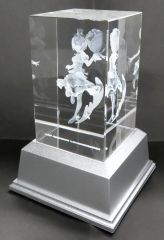 [중고] 입상·장식품 렘 탄생 축제 ver. 3D 크리스탈 [Re:제로부터 시작하는 이세계 생활] KDcolle5주년 기념 상품