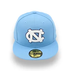 日本未発売 ニューエラ カレッジ ノースカロライナ・ターヒールズ UNC キャップ / NEW ERA NCAA NORTH CAROLINA TAR HEELS 59FIFTY [LIGHT BLUE]