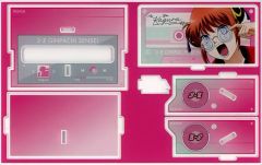 [Used] Mobile Stand(Acrylic) Kagura Acrylic Speaker "Gintama 3rd Year Z Class Ginpachi Sensei x Lawson" @Loppi/HMV Limited