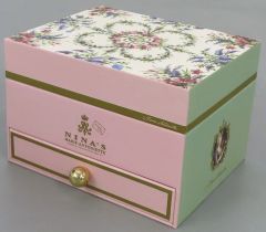 しまむら 青木美沙子 ニナス ミラー付き小物BOX アクセサリーケース