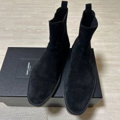 MINEDENIM/マインデニム/スエードレザーサイドゴアブーツ/本革/28cm 