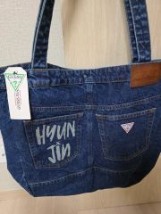 Stray Kids ヒョンジン GUESS デニムトート ポップアップ 限定③